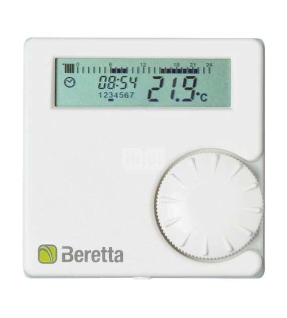 Programator elektroniczny tygodniowy Alpha 7D - przewodowy BERETTA