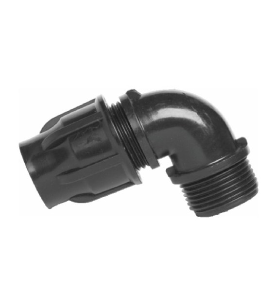 Kolano zaciskowe do linii kroplującej 16x3/4  ZL501 MPJ