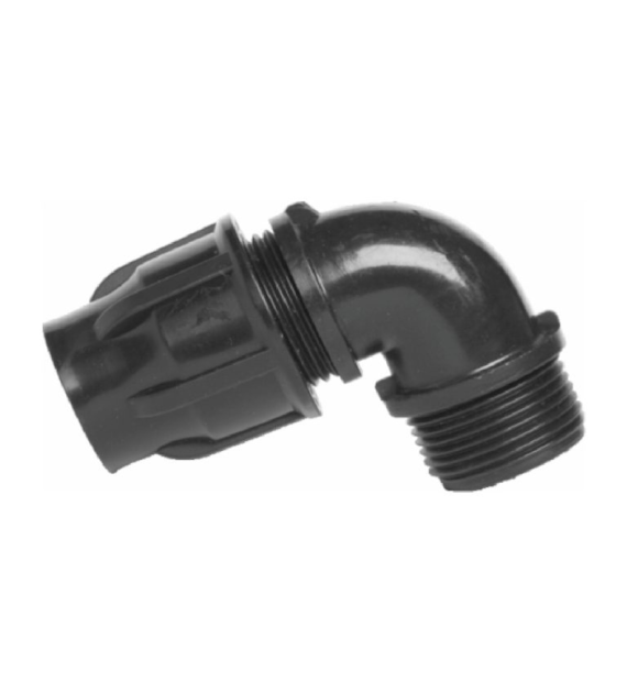 Kolano zaciskowe do linii kroplującej 16x3/4  ZL501 MPJ