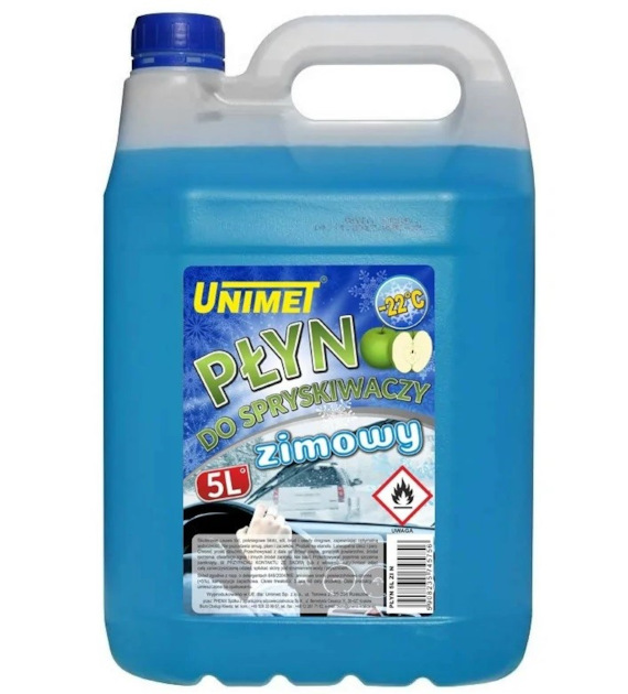 Płyn do spryskiwaczy zimowy 5L