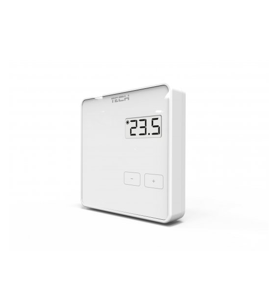 TECH Bezprzewodowy regulator pokojowy biały R-8b