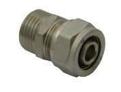 Złączka skręcana PEX 32x1 gwint zewnętrzny GOSHE