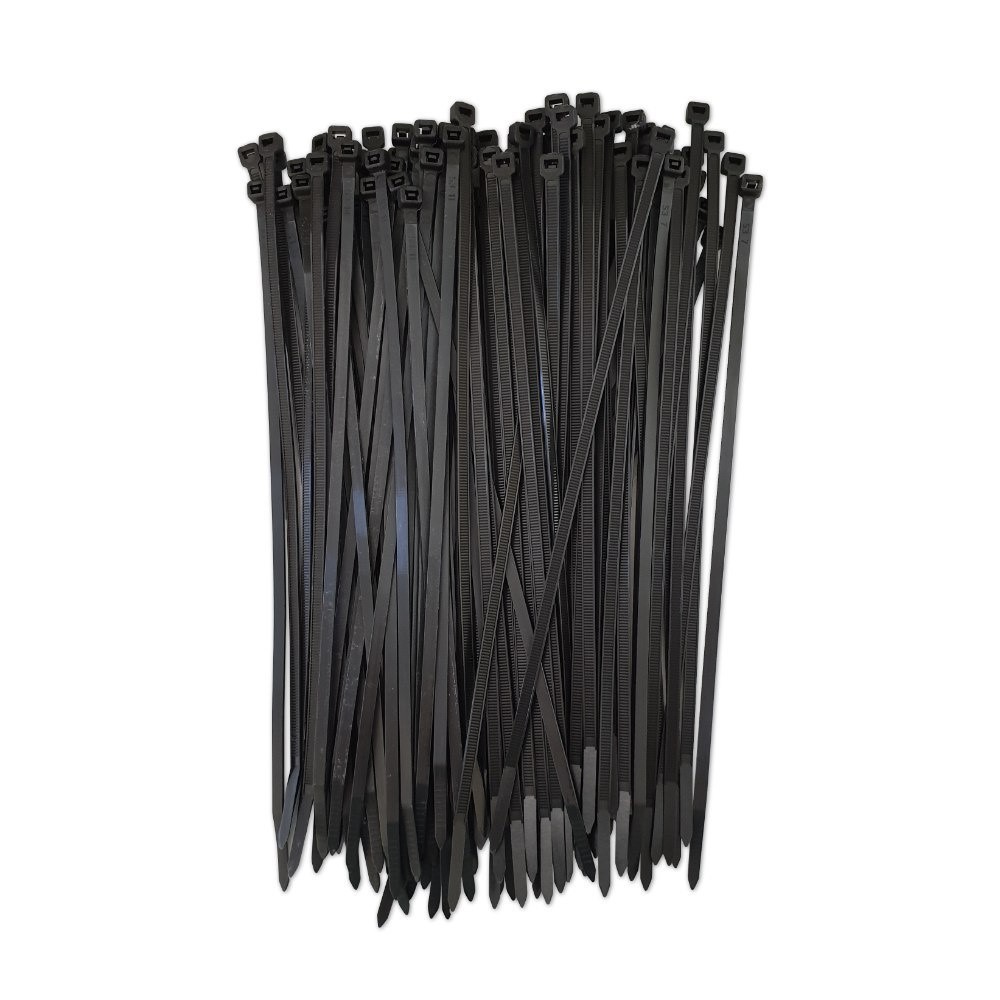 Opaski kablowe 4,8X250 CZARNE ERKO