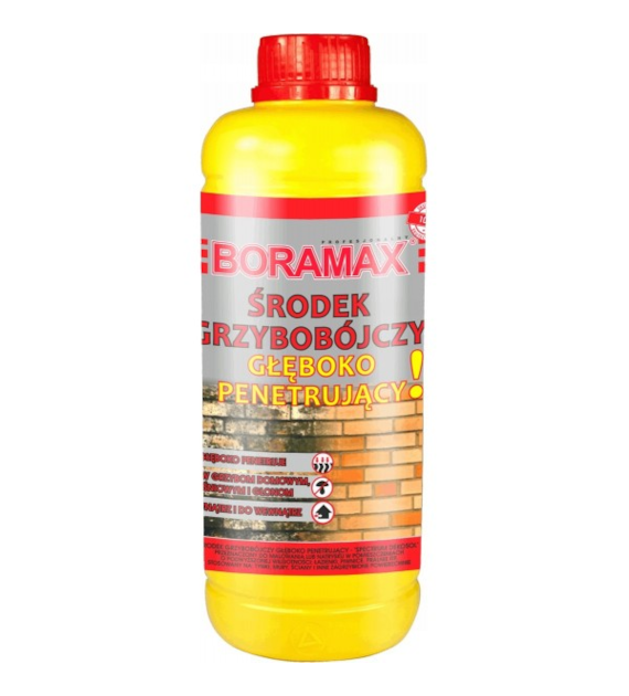Środek do usuwania grzybów 1L grzybobójczy BORAMAX