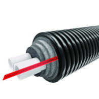 HEATPEX DELTA PEX Rura preizolowana HEAT DUO PN6 2x40/160