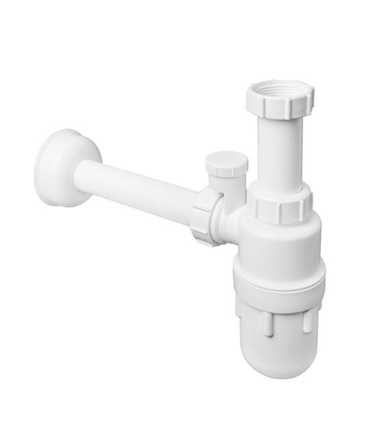 MCALPINE Syfon umywalkowy butelkowy  gastronomiczny  11/4 x32mm z napowietrznikiem bez spustu