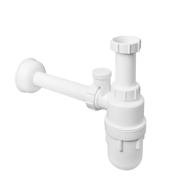MCALPINE Syfon umywalkowy butelkowy  gastronomiczny  11/4 x32mm z napowietrznikiem bez spustu