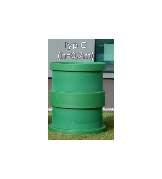 Nadbudowa włazu rew. H70 HDPE R NOWA- do oczyszczalni ZBS WOBET-HYDRET