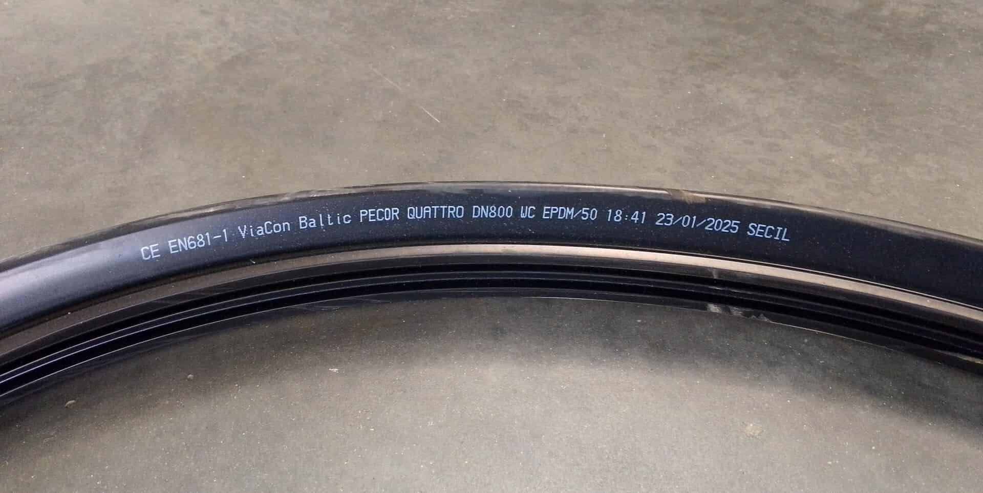 Uszczelka PP PECOR Quattro fi 800 VIACON