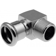 KAN STEEL Kolano 90° krótkie GZ Steel - 22 R3/4 