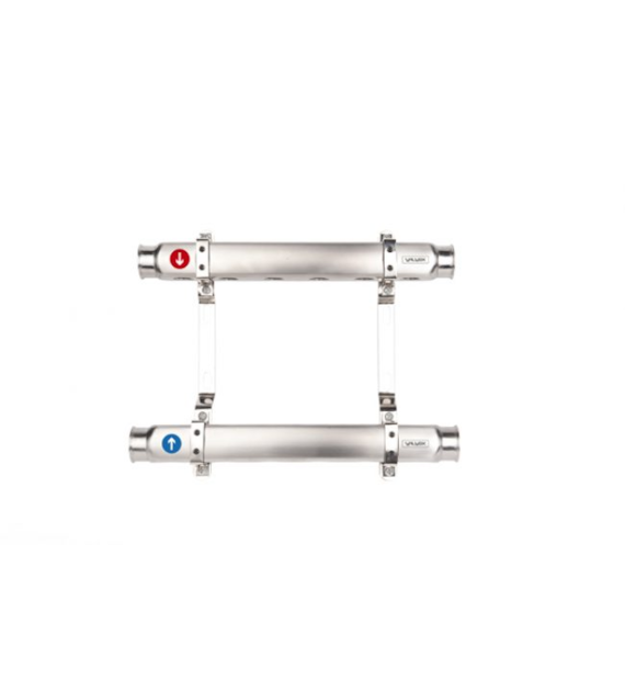 Rozdzielacz grzejnikowy BASE INOX K1-6 G1 -G1/2  liczba obiegów 6 VALVEX