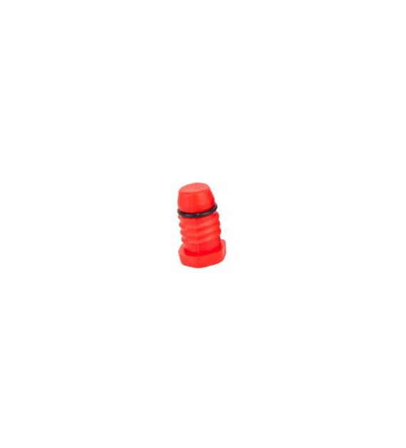 Korek do prób szczelności, do rury PEX 16 x 2.0mm CZERWONY