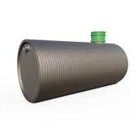 Zbiornik szczelny (szambo) 25m3 HDPE dwupłasczowy