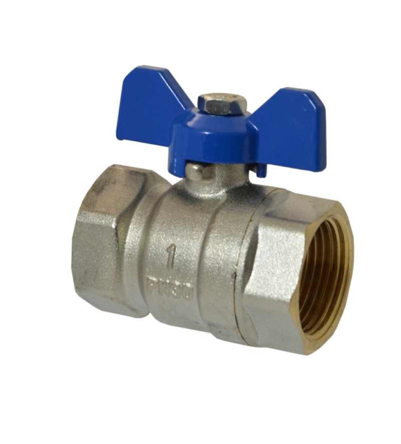Zawór kulowy GRAND PREMIUM 3/4' ( DN20 ) GW/GW motylek GOSHE