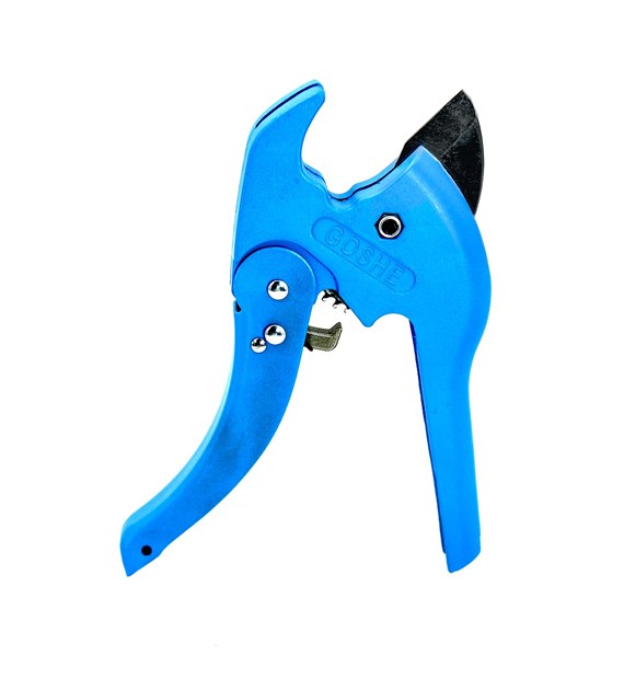Nożyce do pex SO1 niebieskie (max 42mm) GOSHE