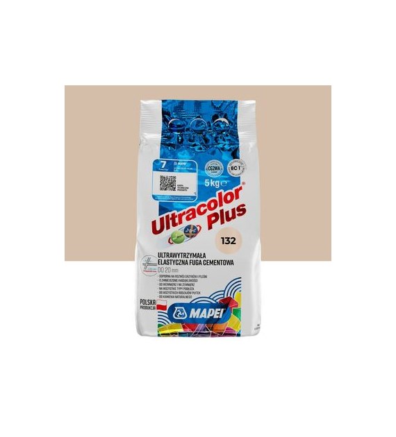 Fuga elastyczna Mapei Ultracolor Plus 132 beżowa 5 kg