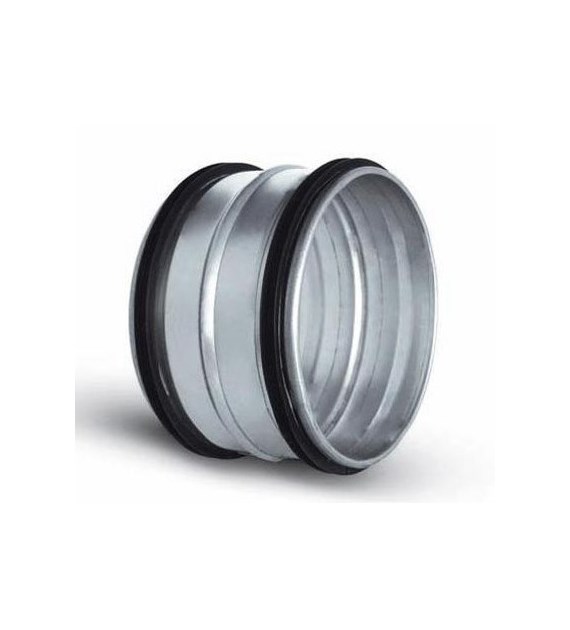 Złączka ocynkowana nyplowa z uszczelką FI200