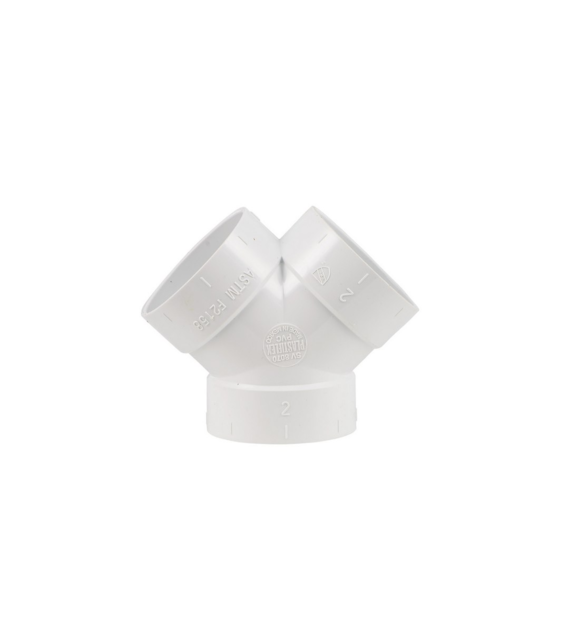 Trójnik 2x45 stopni TOPVAC