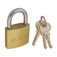 Kłódka z kluczem 40MM QLOCK (5901180819084)