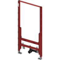 Stelaż do bidetu ściennego podtynkowy TECEprofil 500 x 1120 x140 mm 
bez mocowania TECE