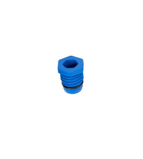 Korek do prób szczelności, do rury PEX 20 x 2.0mm NIEBIESKI