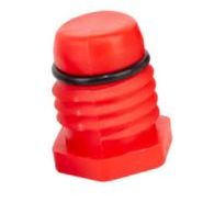 Korek do prób szczelności, do rury PEX 20 x 2.0mm CZERWONY