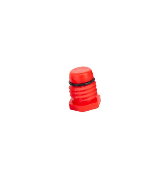 Korek do prób szczelności, do rury PEX 20 x 2.0mm CZERWONY