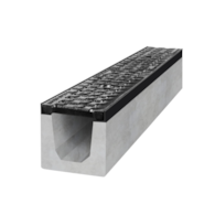 Korytko betonowe ruszt żeliwny 1m 150x150mm klasa D400, obciążenie 40 ton BIELBET