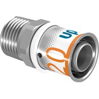 Uponor S-Press PLUS złączka z gwintem zewn. 20-R1/2 MT