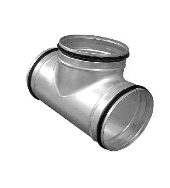 Trójnik redukcyjny DN250/200 ocynkowany z uszczelką