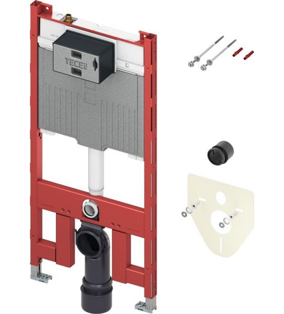 Stelaż podtynkowy TECEprofil do WC ze spłuczką podtynkową Octa II uruchamianą z przodu 500 x 1120 x 80 mm