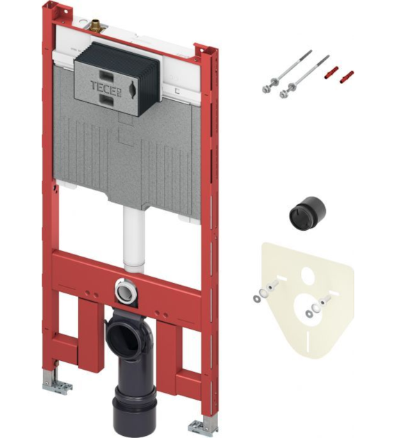 Stelaż podtynkowy TECEprofil do WC ze spłuczką podtynkową Octa II uruchamianą z przodu 500 x 1120 x 80 mm
