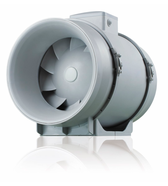 Wentylator kanałowy o przepływie mieszanym fi 250 mm, 1400 m3/h, 230 V VENTS
