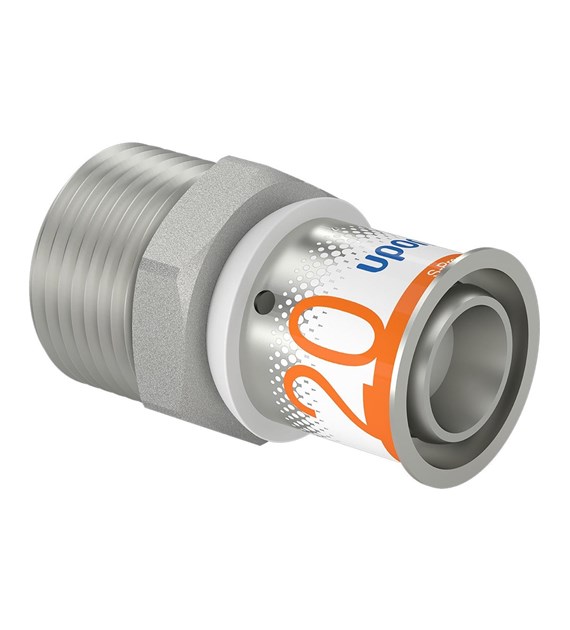 Uponor S-Press PLUS złączka z gwintem zewn. 20-R3/4 MT