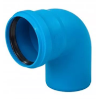 Kolano UdBB 50/67 Ultra-dB niskoszumowe niebieskie 146325 Magnaplast
