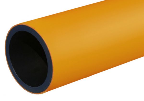 Rura Tytan typ 2/2 gazowa PE100-RC 25x3.0mm, zwój 100m, SDR11, kolor pomarańczowy, dwuwarstwowa /100m/ - cena za 1mb