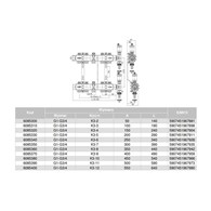 Rozdzielacz grzejnikowy BASE INOX K3-10 G1 -G3/4  (zaworki na imbus BEZ końcówek euroconus) 10 obwodów VALVEX