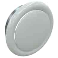 Anemostat wywiewny z kołnierzem o średnicy 125 mm - biały VENTS