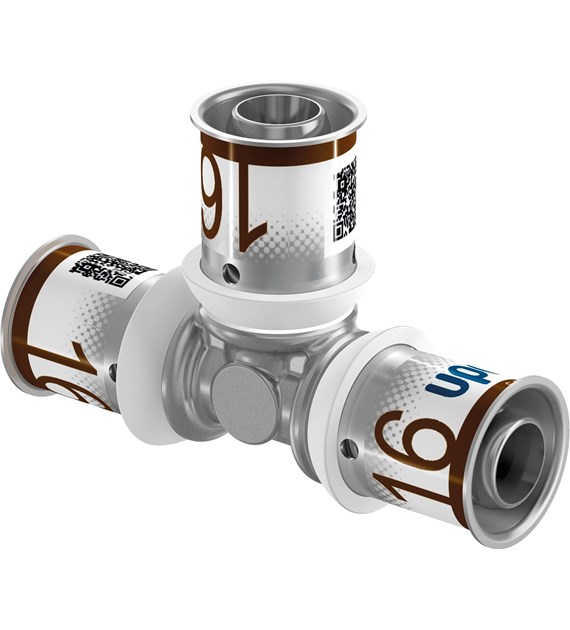 Uponor S-Press PLUS trójnik 16-16-16