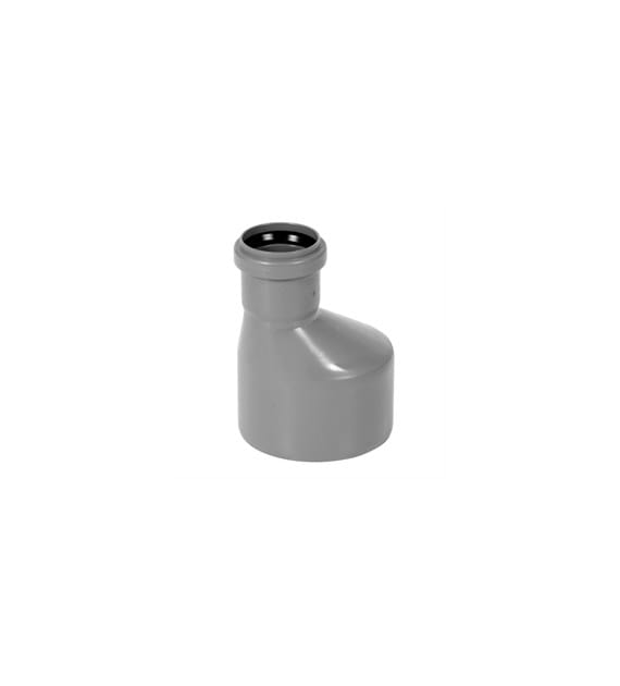 Redukcja, zwężka kanalizacyjna PP 110/75 ścianka 2.7mm SZARA KANPLAST