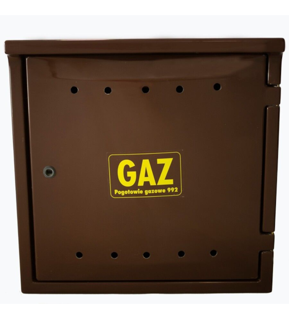 Szafka gazowa GDL 60/60/25 BRĄZOWA