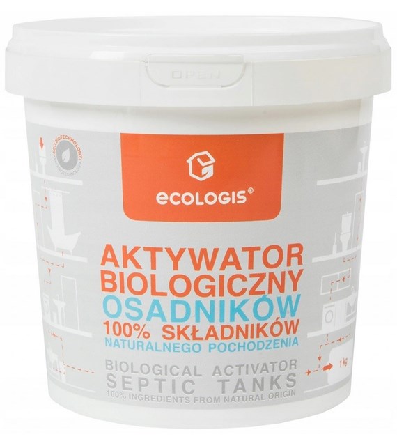 Biopreparat aktywator ECOLOGIS 1kg EUROPLAST