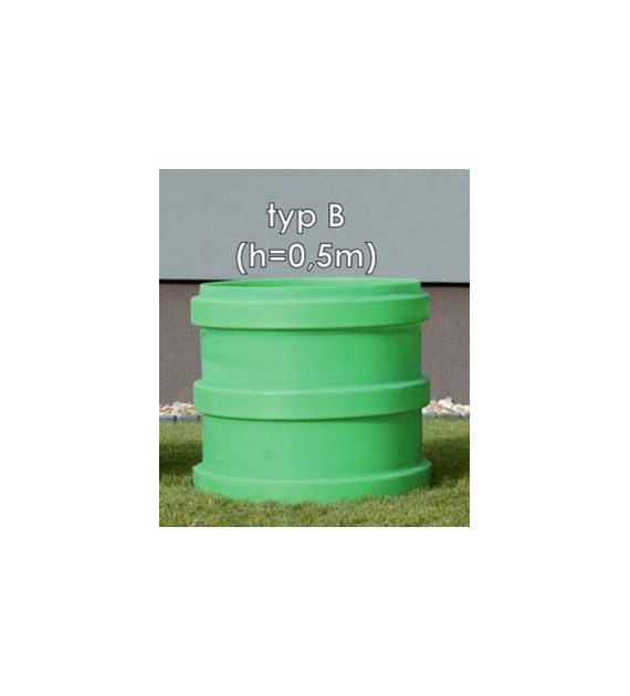 Nadbudowa do szamb i oczyszczalni typu ZBB H-50cm HDPE R WOBET-HYDRET