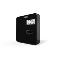 TECH Bezprzewodowy regulator pokojowy czarny R-8b