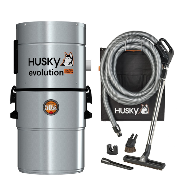 PROMOCJA  na jednostkę HUSKY Evolution z zestawem do sprzątania (wąż SUPERIOR HUSKY z włącznikiem on/off o dł. 9,1m).
