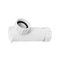 MCALPINE Syfon umywalkowy 11/4 x32mm z membraną silikonową i rewizją