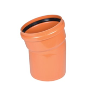 Kolano kanalizacyjne PVC 200x200/15 kl.N WAVIN