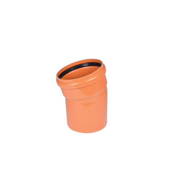 Kolano kanalizacyjne PVC 200x200/15 kl.N WAVIN