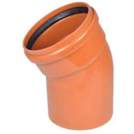 Kolano kanalizacyjne  PVC 200/45 kl.N WAVIN