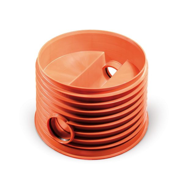 ST PIPELIFE PRO 630 Kineta przelotowa 630/250 do rur gładkich i Pragma z rurą trzonową strukturalną PP-B